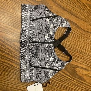 ZYIA Cobra Metallic Light n Tight Adjustable Bra